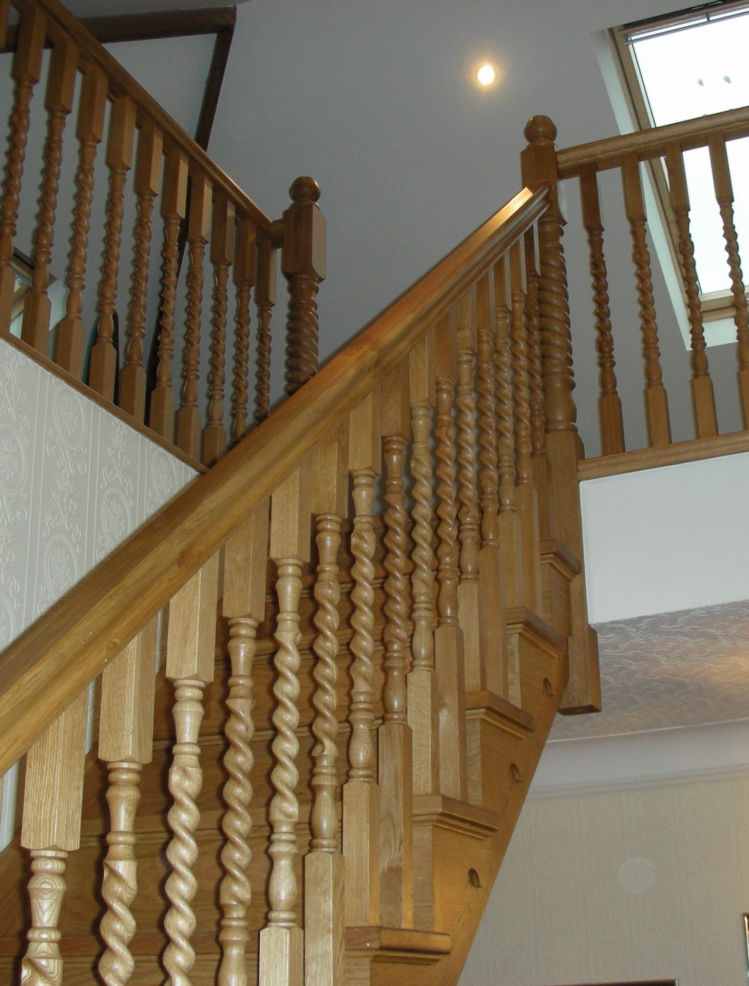 Solid Oak Staircase